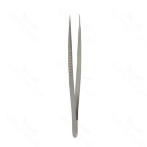 Mikro-Juwelierpinzette, gerade Bindeplattform, 7 mm breit, 5 1/4" – surgivalley (001211427)