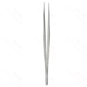 Pierse Type Tiss Forceps – straight tip .3mm hole 9mm hndl