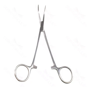 6″ Petit Point Mosquito Forceps – curved