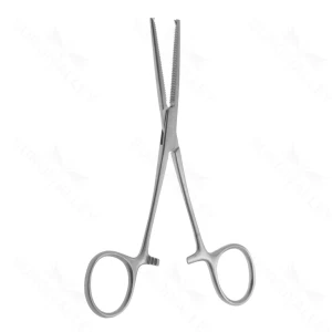 5 1/2″ Kocher Forceps – straight 1 x 2 th