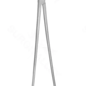 10 1/2″ Mixter Forceps – full curve longitudinal serrations