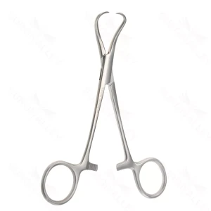 5″ Backhaus Towel Forceps