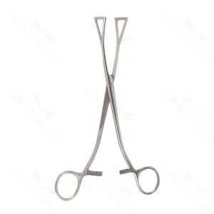 7 1/2″ Collin Duval Lung Forceps – jaws 30mm wide