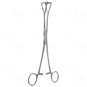 9″ Collin Duval Lung Forceps – jaws 20mm wide