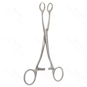 6 3/4″ Collin Tongue Seizing Forceps