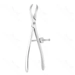 7″ Bone Reduction Forceps Curved