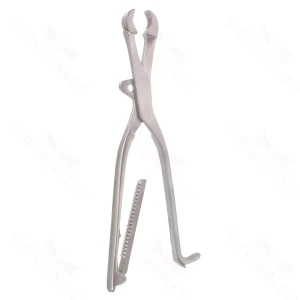 12 1/2″ Lambotte Bone Holding Forceps swivel head