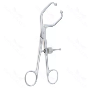 7 3/8″ Pelvic Reduction Forceps – Angled – Pointed