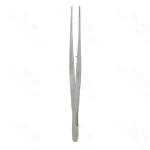 6″ Semkin Dressing Forceps – serr curved