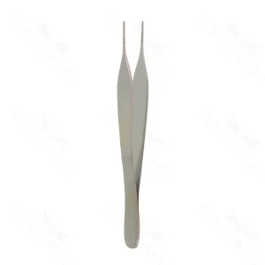 4 3/4″ Adson Dress Forceps – serr x-long tips 12mm tips