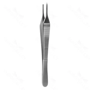 6″ Adson Dressing Forceps – standard serrated jaws