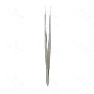 9 1/2″ Gerald-DeBakey Tissue Forceps – 1mm tips flat handle