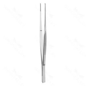 7″ Cushing Forceps – serr hndl dress serr tips