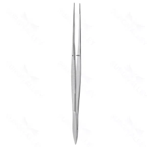 7″ Nevins Forceps – serr tips dissecting ends 1.5mm