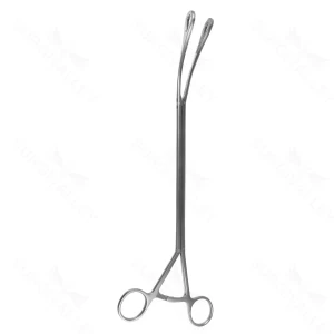 13-1/2″ VATS Foerster Forceps – 10mm shaft 20mm Oval Jaws