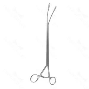 13-1/2″ VATS Foerster Forceps – 7mm Shaft 12mm Oval Jaws