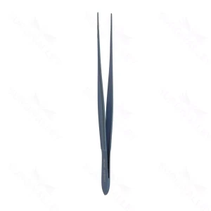 7″ Cushing Forceps – 1mm serr tips titanium