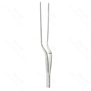 Cushing Bayonet Forceps – Serrated 7.75″