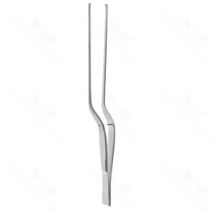 Cushing Bayonet Forceps – 1×2 Teeth 7.75″