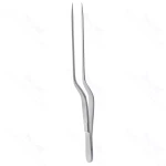 Jacobson Bayonet Forceps – Sharp Tips – 6.25″