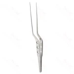 Yasargil Bayonet Forceps – 0.6mm Tips 8.75″