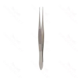 Gewebezange 7" extra fein, gerade, 1x2 Zähne mit Riffelung und flachem Griff – surgivalley (001211026)