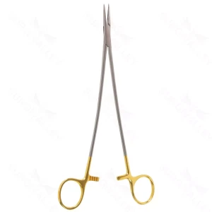 12″ Debakey Vascular Needle Holder TC extra light