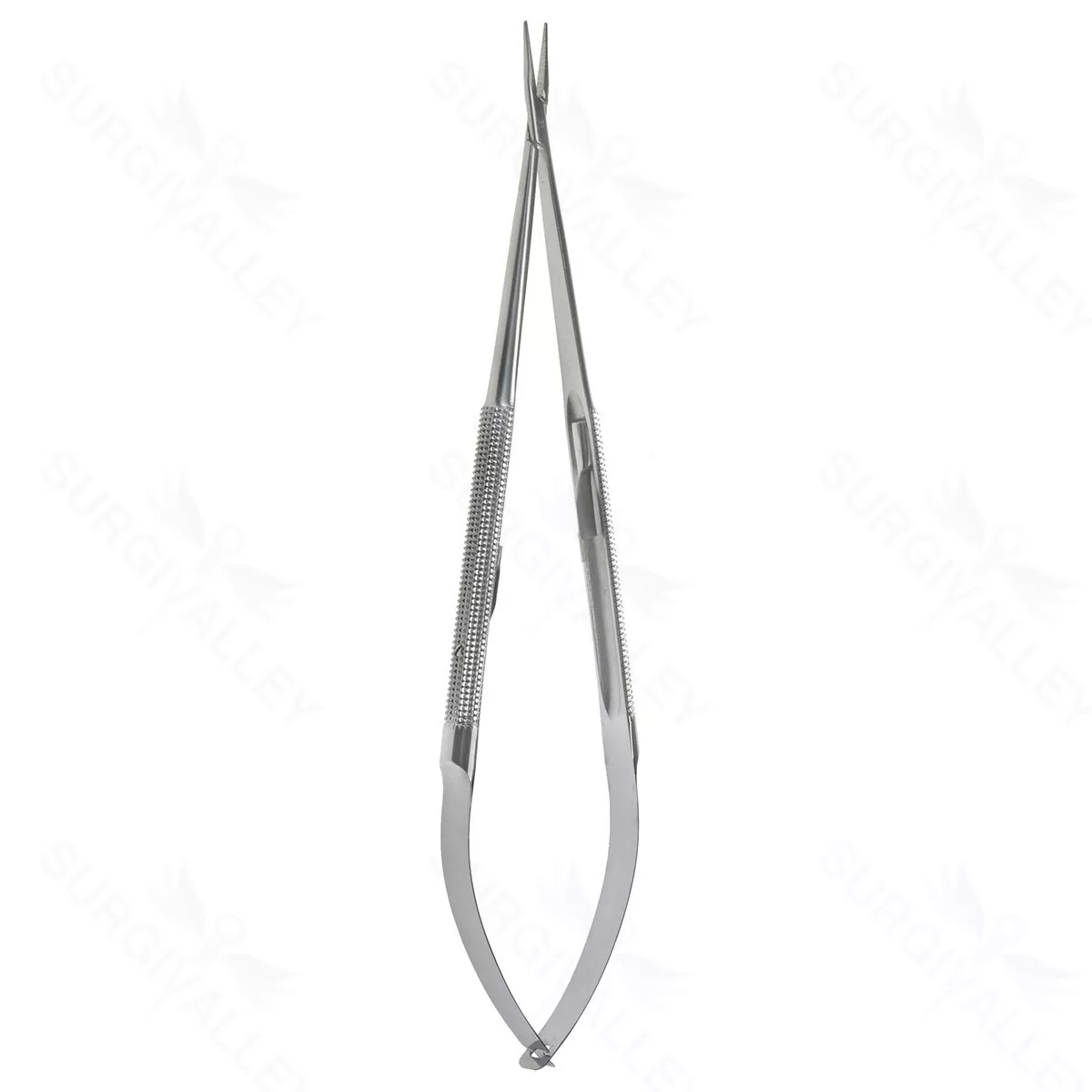7″ FineTouch Micro Needle Holder – straight w/ lock