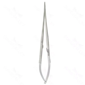 9 1/2″ FineTouch Castroviejo Micro Needle Holder – straight lock