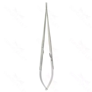 12″ FineTouch Castroviejo Needle Holder – straight no lock