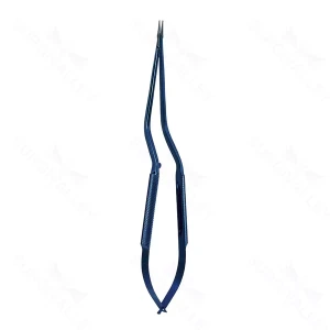 8.5″ Titanium Rhoton Micro Needle Holder – Bayonet straight