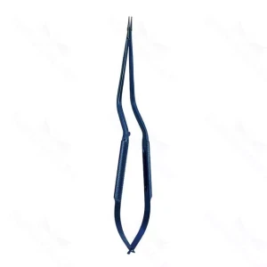 8.75″ Titanium Rhoton Micro Needle Holder – Bayonet cvd jaw