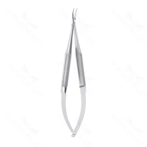 5″ Needle Holder – .5mm dia cvd tip 10mm dia