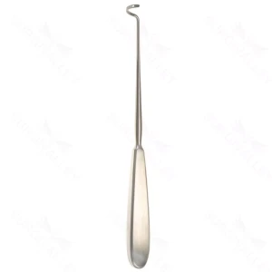 8" Deschamps Ligature Carrier blunt right – surgivalley (999120801)
