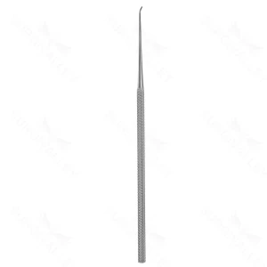 Hough oval window excavator 6 1/4" straight heavy shaft angled left tip round handle – surgivalley (999120419)
