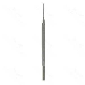 Connor wand 4 1/2" straight shaft 0.5mm diameter ball tip round handle titanium – surgivalley (005211295)