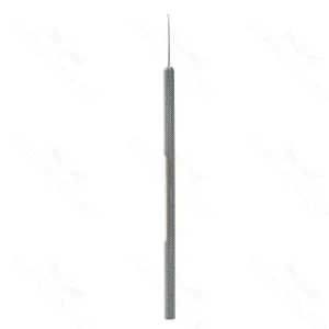 Osher nucleus manipulator 4 1/2" straight shaft 0.5mm K-shaped tip round handle – surgivalley (005211304)