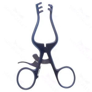 4″ Weitlaner Retractor – shrp prng 2×3 titanium