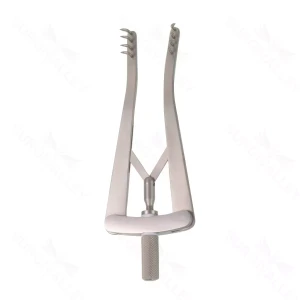 4″ Alm Retractor – 4×4 semi-sharp prngs