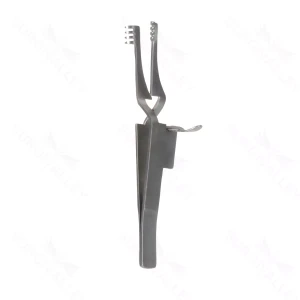 4″ Skin Retractor – cross act 4×4 prngs sharp