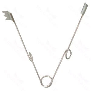 3″ Spring Wire Retractor – #2 del 3 tooth blde