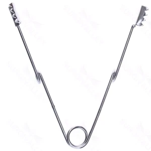 4 1/2″ Spring Wire Retractor – #4 4 tooth blde