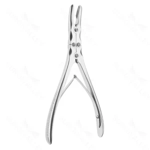 Ruskin Rongeur double action curved 5mm 7" – surgivalley (011211507)