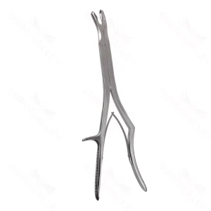 Anterior Double Action Rong, 14 3/8″, w/o teeth, 12mm