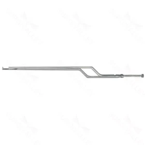 Rotating Kerrison Shaft, 6″ (150mm) Bayonet, 1mm, 90° up Stainless Steel, Requires 70-2390 Micro