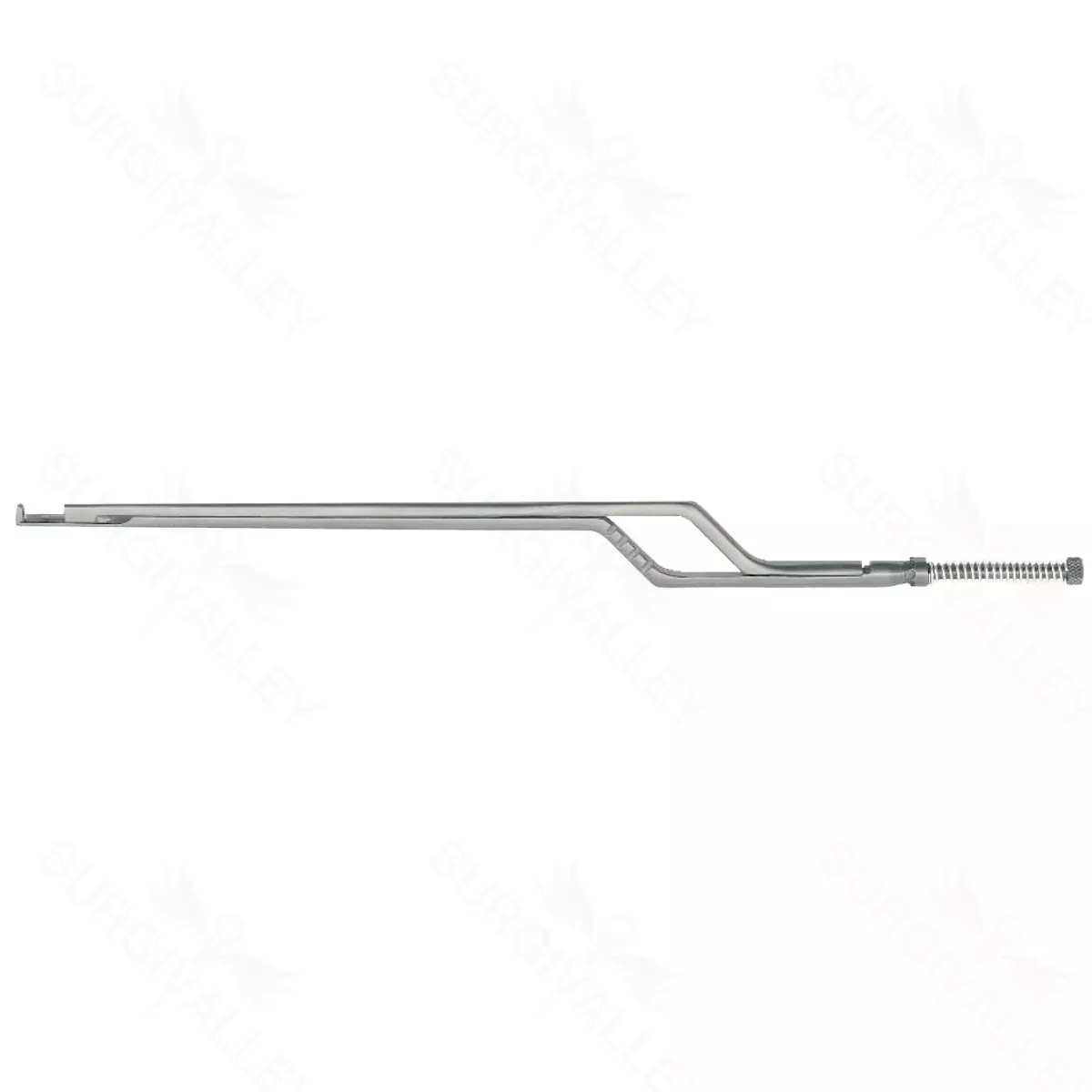 Rotating Kerrison Shaft, 6″ (150mm) Bayonet, 1mm, 90° up Stainless Steel, Requires 70-2390 Micro