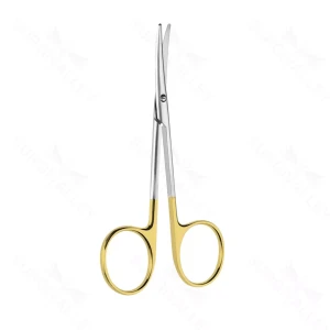 Tijeras de Estrabismo de 4 1/2" con Golden Grip, curvas B/B – surgivalley (002211865)