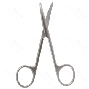 4" Strabismus Scissors curved – surgivalley (002211837)