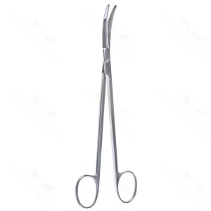 Lilly tonsil scissors 7 5/8" curved blades blunt tips ring handle – surgivalley (002210953)