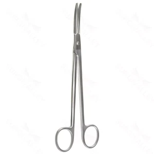 7" Boettcher Tonsil Scissors double edg blade strong curved – surgivalley (002210950)